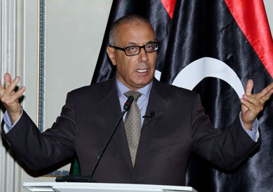 رئيس الحكومة الليبية المؤقتة علي زيدان